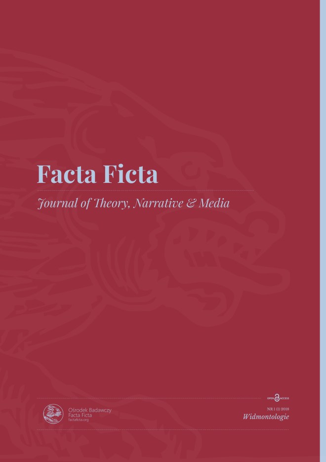 Widmontologie - okładka